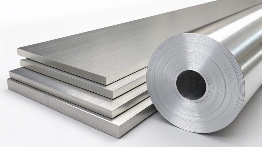 alt with keywords: micrograph showing refined grain structure of aircraft grade aluminum